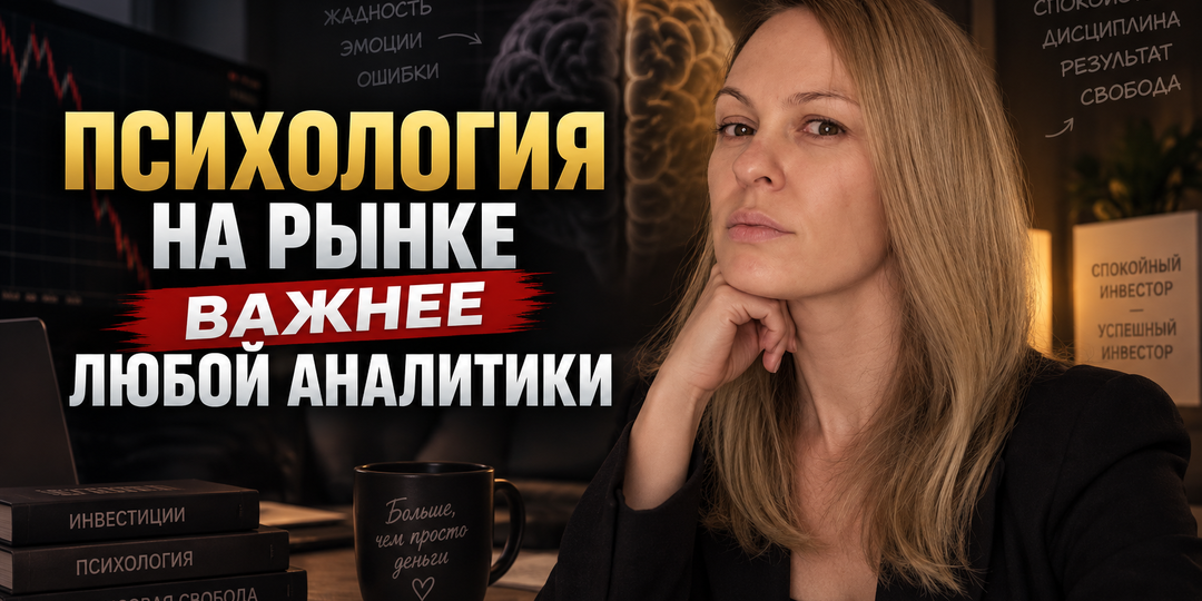 🧠 Почему психология инвестора важнее любой аналитики — и как эмоции могут уничтожить прибыль