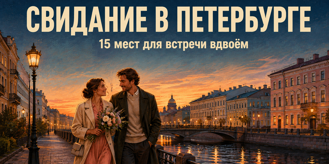 Куда сводить девушку на свидание в Санкт-Петербурге: 15 непопулярных мест