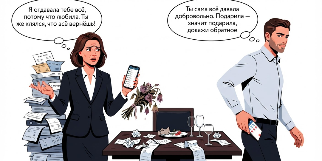 Познакомилась с мужчиной в интернете. Первое время заваливал подарками, а потом выманил 800 тысяч и исчез. Могу ли я вернуть деньги в суде?