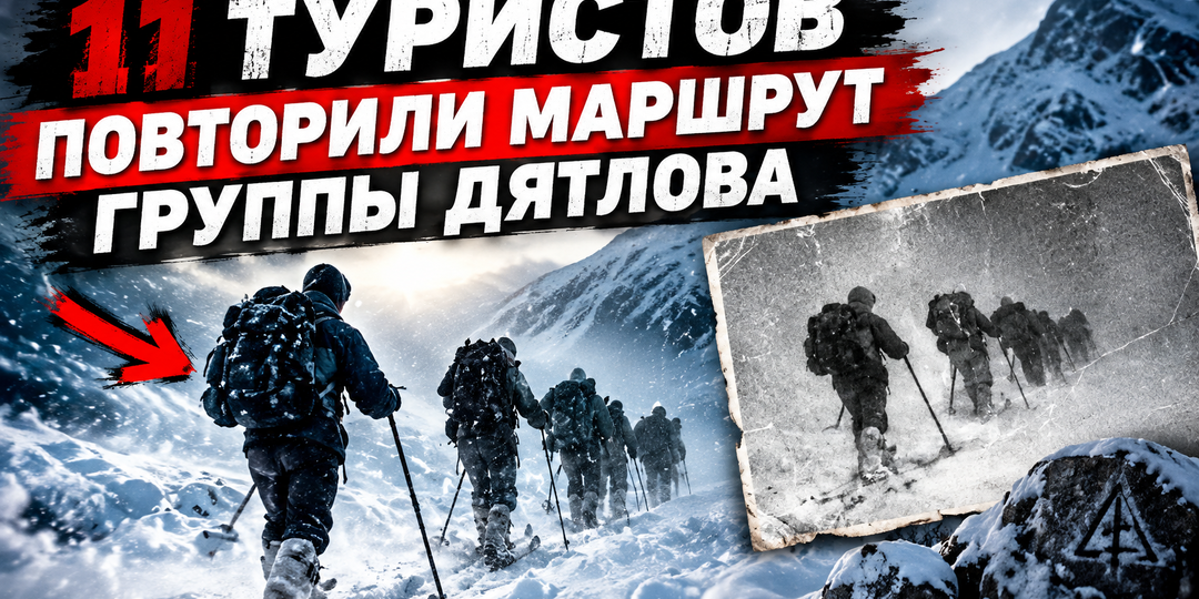 Зимняя экспедиция на Перевал Дятлова — 2025. 11 туристов со всей России повторили маршрут дятловцев — что из этого вышло?