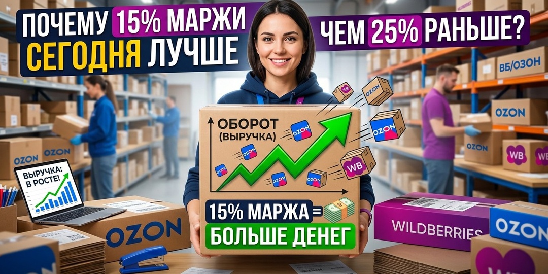 Почему 15% маржи сегодня — не всегда хуже, чем 25% раньше?