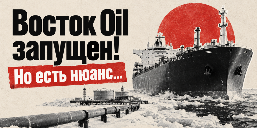 Восток Ойл запущен. Но есть нюанс...
