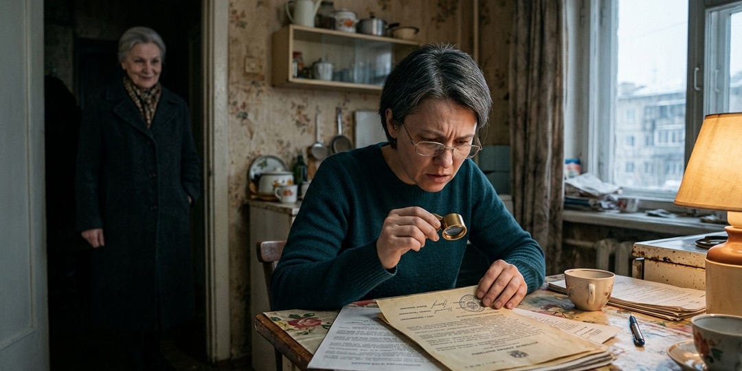 «Безграмотная ты душа, подпись сына понимаешь?» — рявкнула свекровь. Но подпись была поддельной