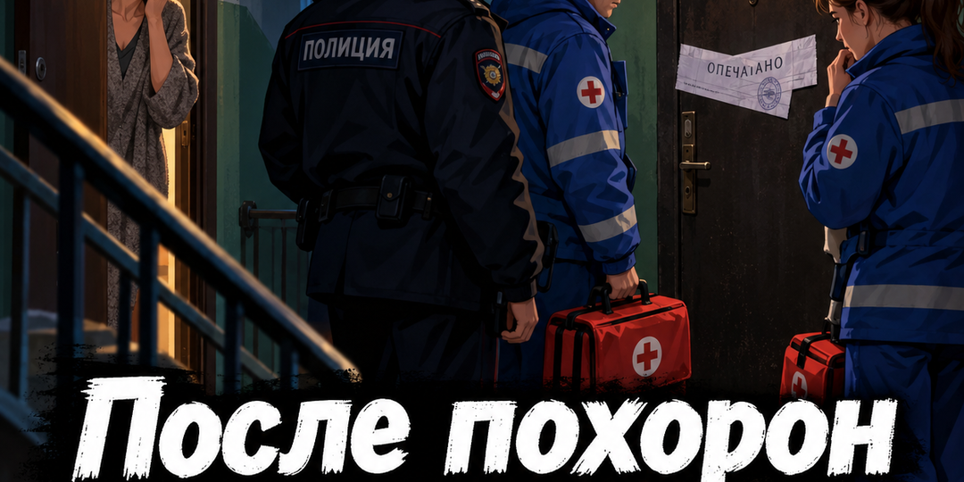 😨 После похорон соседки её квартиру опечатали. Через три дня скорая приехала на вызов изнутри