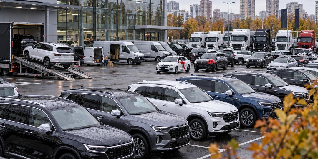 Продажи новых автомобилей в России выросли на 6%: авторынок начал сентябрь с неожиданного ускорения