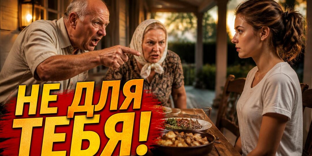 — Дом строили не для такой невестки, — съязвил свёкор при всех. Для такой невестки дом и достроили — по завещанию бабушки.