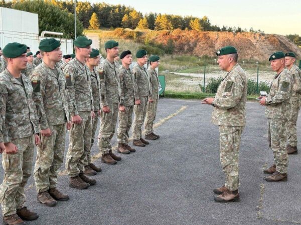 Сотни литовских военных приняли участие в учениях НАТО в Германии