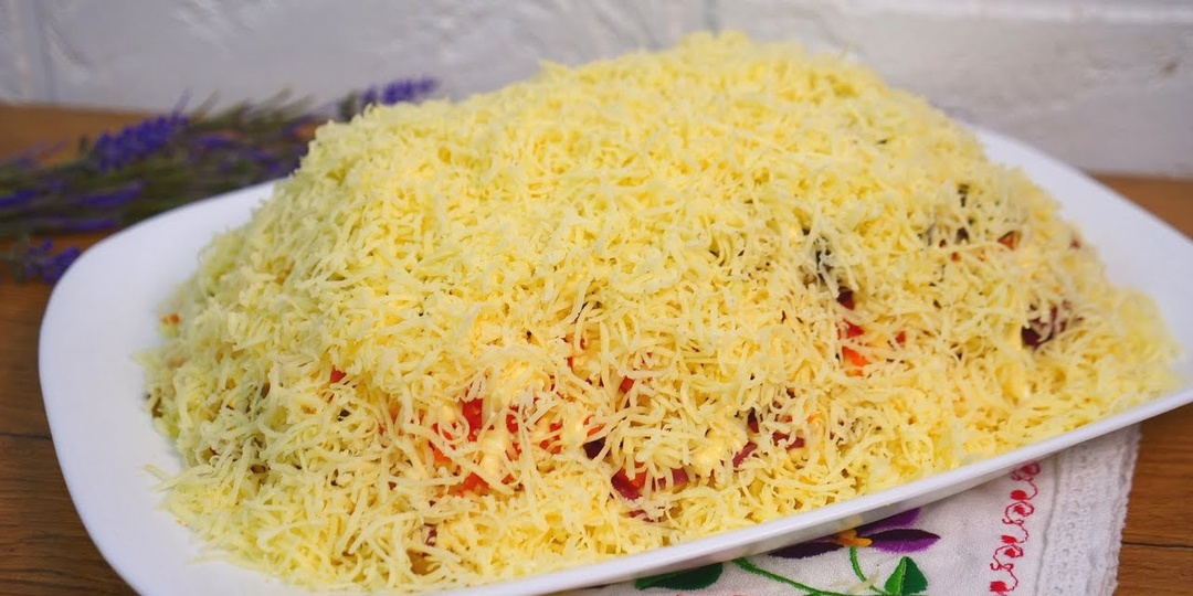 Салат "Охотничий" ну очень вкусный и питательный!