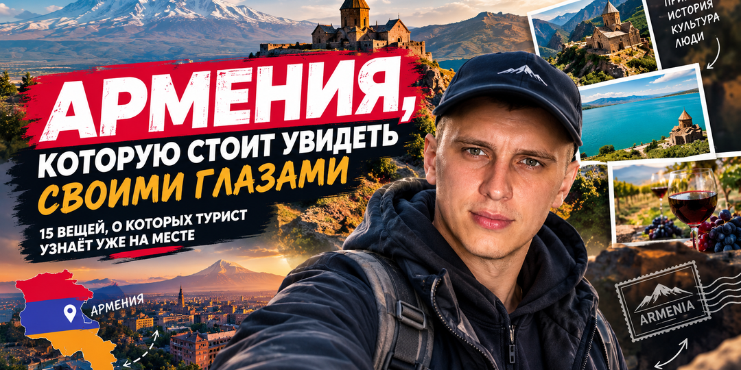 Армения, которую стоит увидеть своими глазами: 15 вещей, о которых турист узнаёт уже на месте
