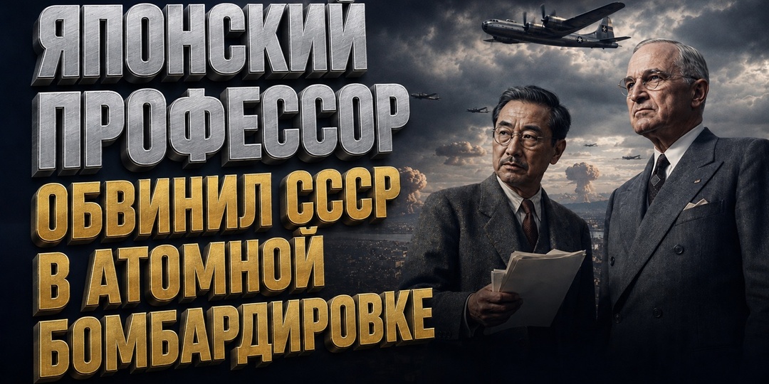 Японский профессор обвинил СССР в атомной бомбардировке Хиросимы и Нагасаки
