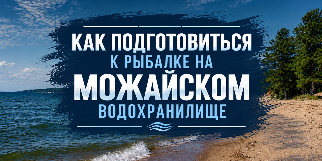 Как подготовиться к рыбалке на Можайском водохранилище