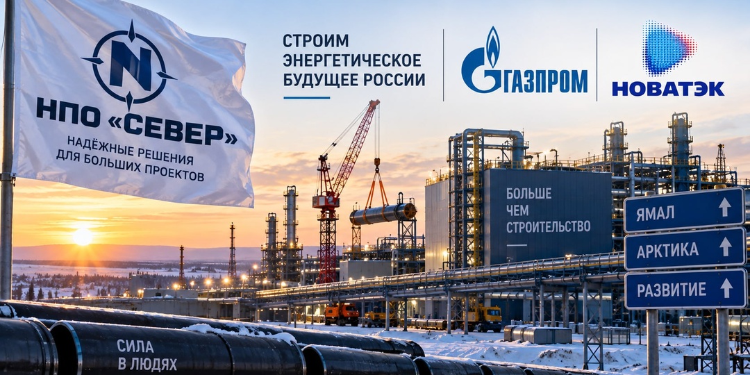 ООО «НПО «Север» приглашает на работу вахтовым методом на строительные объекты ПАО «Газпром», «Новатэк