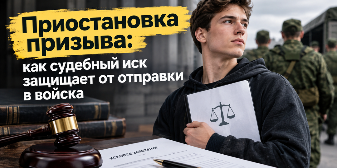 Приостановка призыва: как судебный иск защищает от отправки в войска