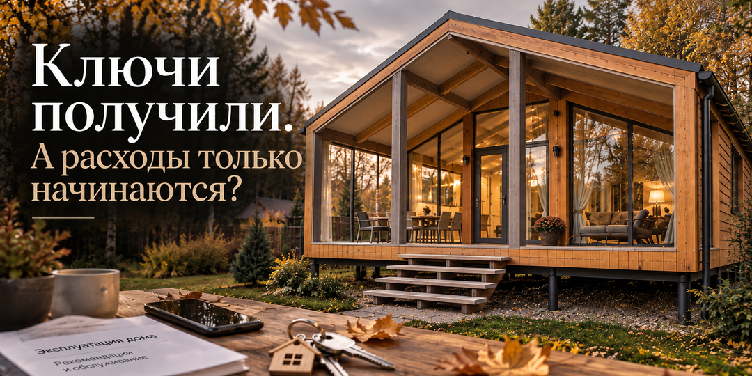 Дом построили и передали ключи. Именно после этого начинаются расходы, о которых редко спрашивают