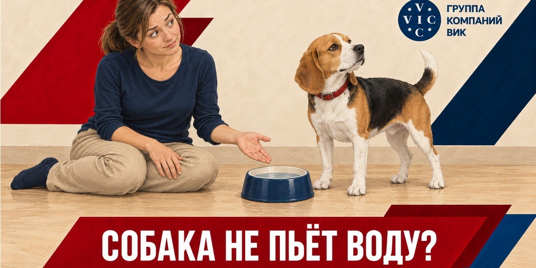 Собака не пьёт воду — это норма или тревожный сигнал?