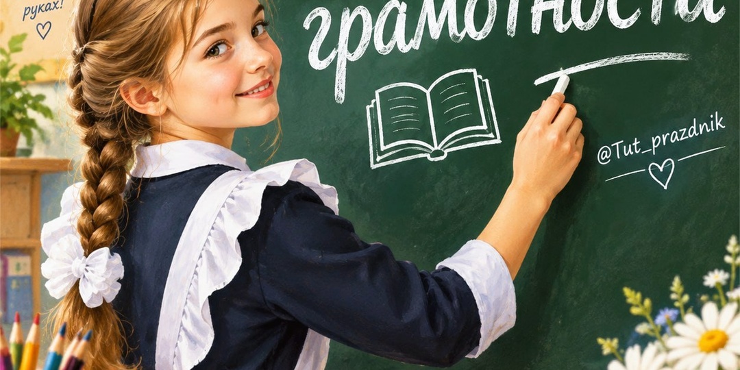 📚 8 сентября — Международный день грамотности