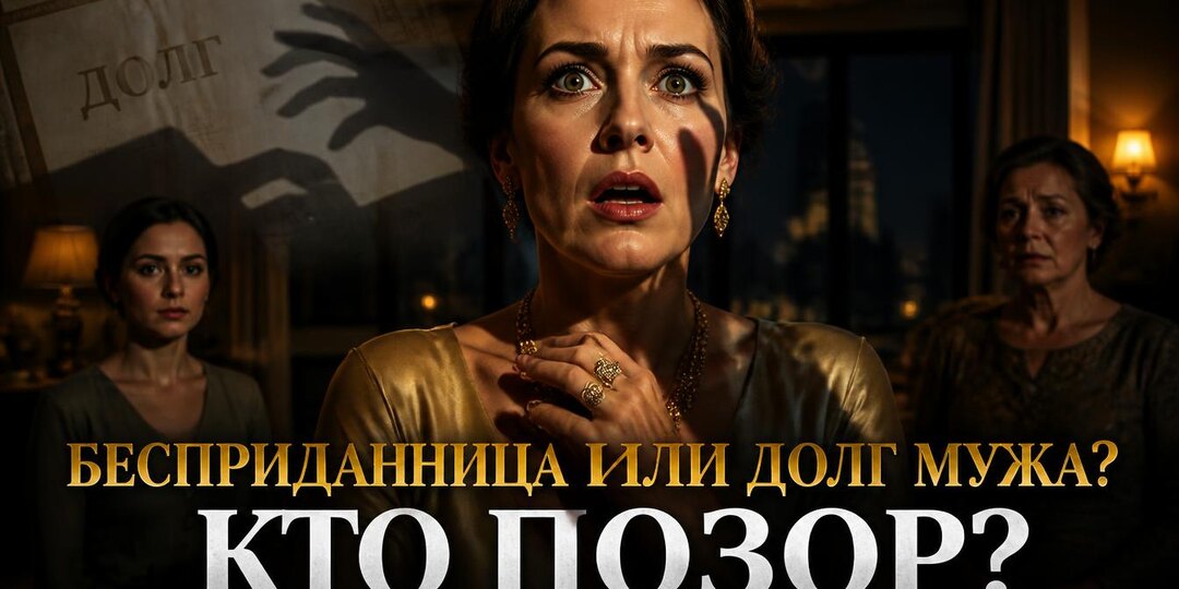 — Замуж за бесприданницу — позор семьи, — заявила невестка родне. Позором семьи оказался долг, который скрывал её собственный муж.