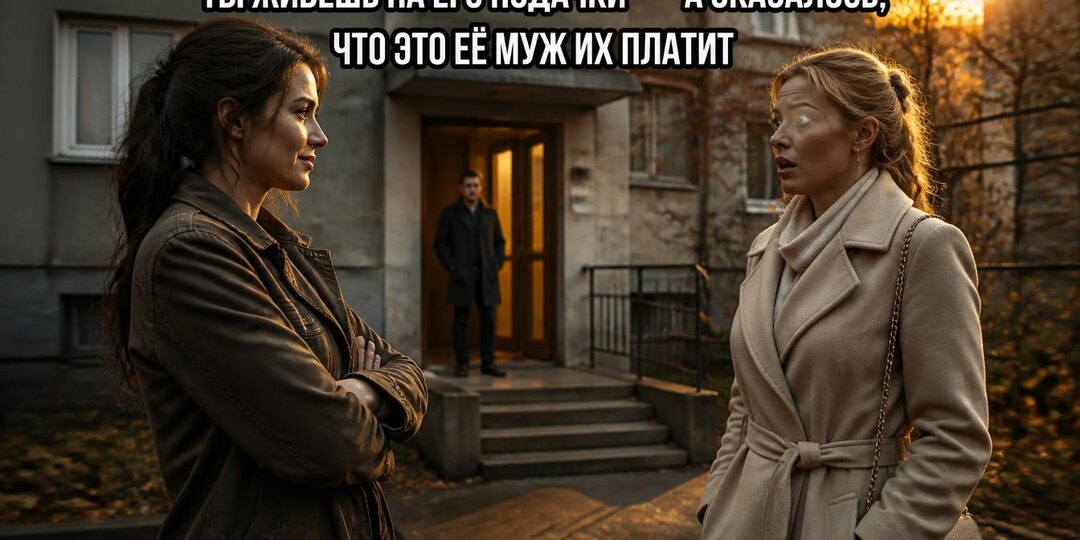 — Ты живёшь на его подачки, — съязвила соседка во дворе. Подачками оказались алименты, которые платил её собственный муж.