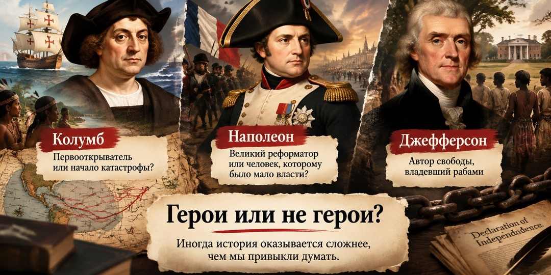 Исторические личности, которых мы совершенно зря считаем героями
