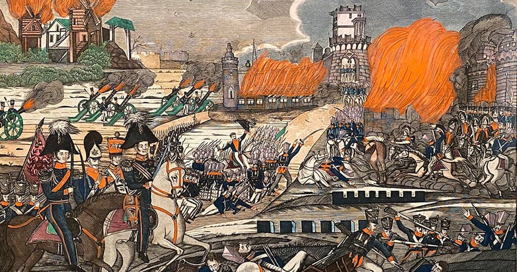 8 сентября (27 августа по ст. ст.) 1831 года Варшава капитулировала. Астраханский гренадерский полк и Астраханский кирасирский полк.