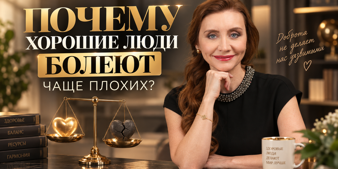 Почему хорошие люди болеют чаще плохих