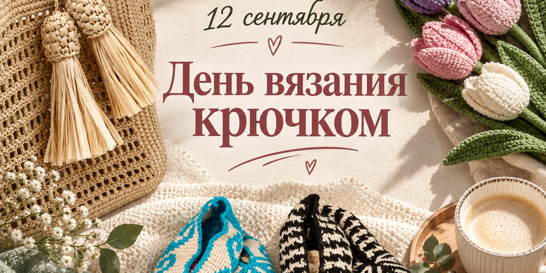 ❤️ С Днем вязания крючком!