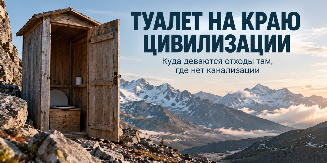 Туалет на краю цивилизации: куда деваются отходы там, где нет канализации