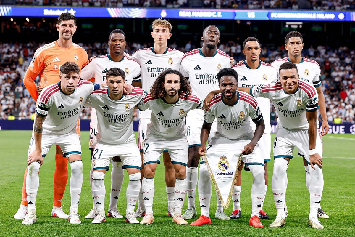    Футболисты мадридского «Реала». Фото: Real Madrid C.F., Х