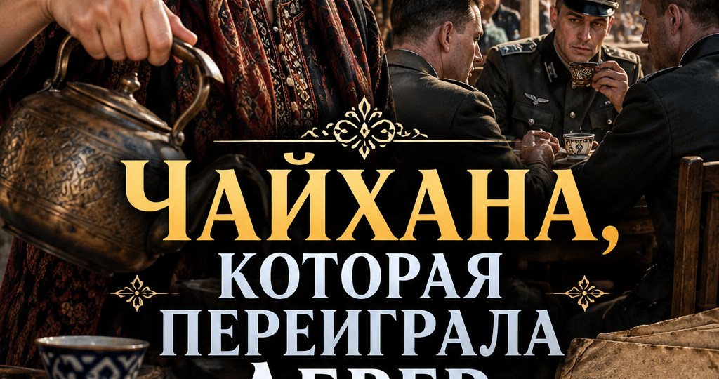 Операция «Тишина»: хозяйка чайханы в Ашхабаде помогла раскрыть 206 агентов абвера (часть 1)