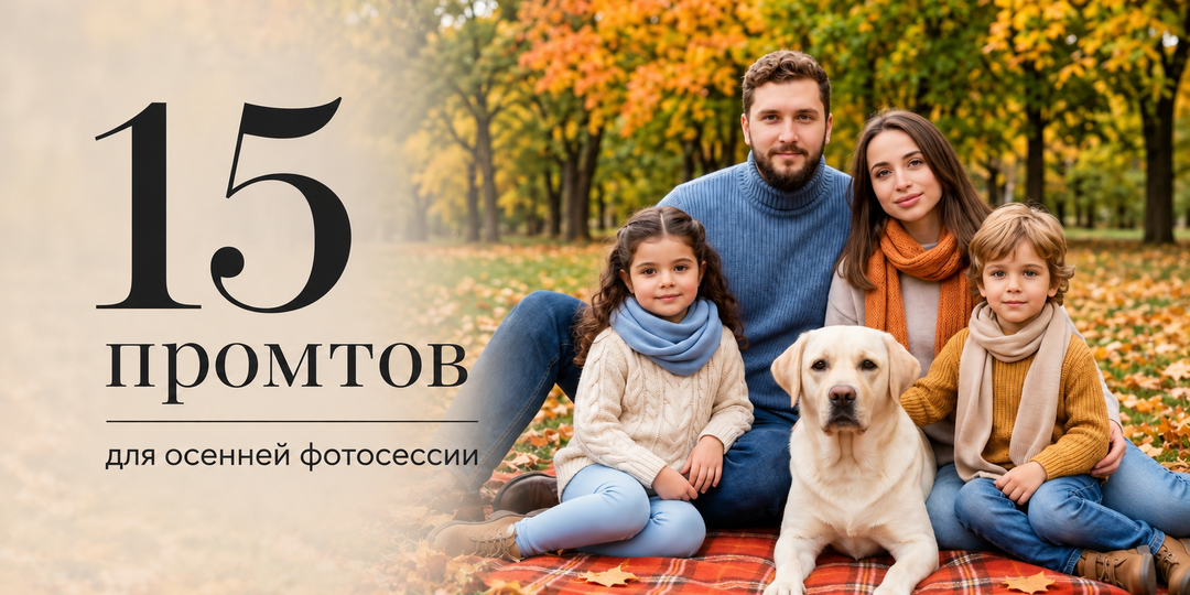 Осенняя фотосессия бесплатно: 15 идей для съёмки в лесу, парке и студии