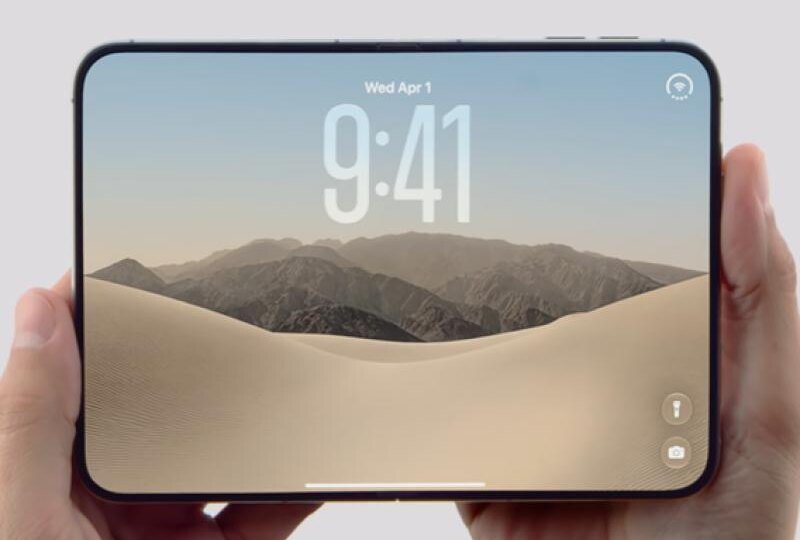 Компания Apple представила свой первый складной iPhone Duo