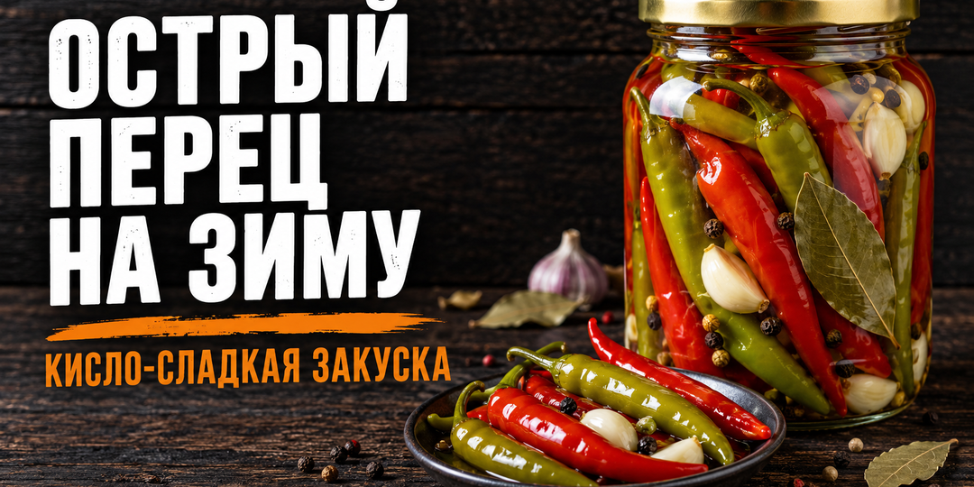 Пока острый перец в сезоне — мариную его в кисло-сладкой заливке к мясу и картофелю
