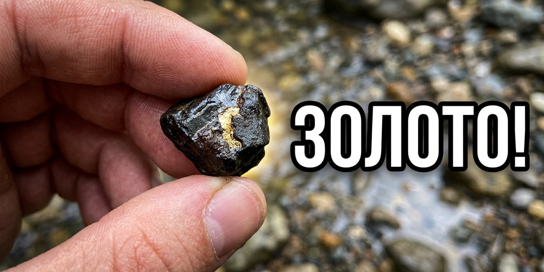 Как по внешним признакам определить, есть ли самородное золото в ручье?!