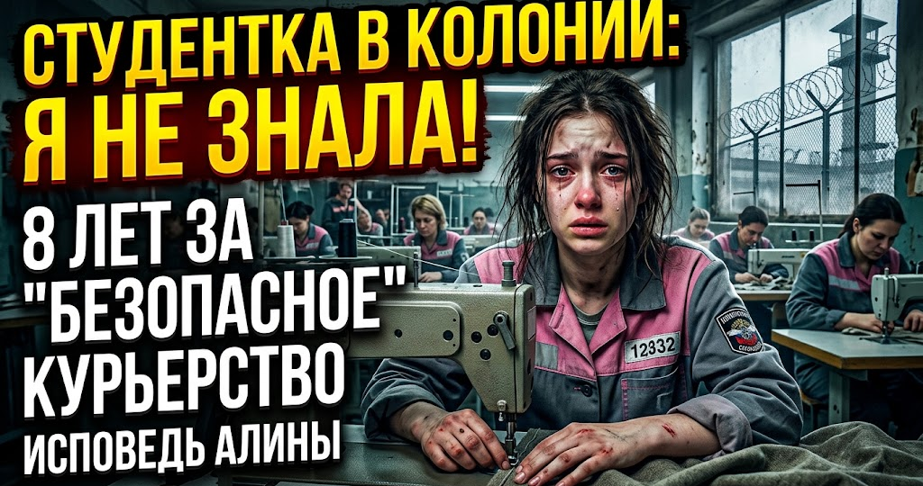 Что ждет молодую студентку за забором женской колонии? Расскажем...