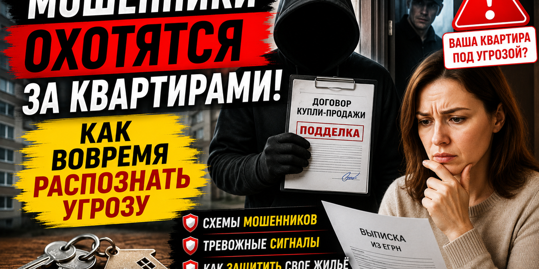 Мошенники охотятся за квартирами: как вовремя распознать угрозу