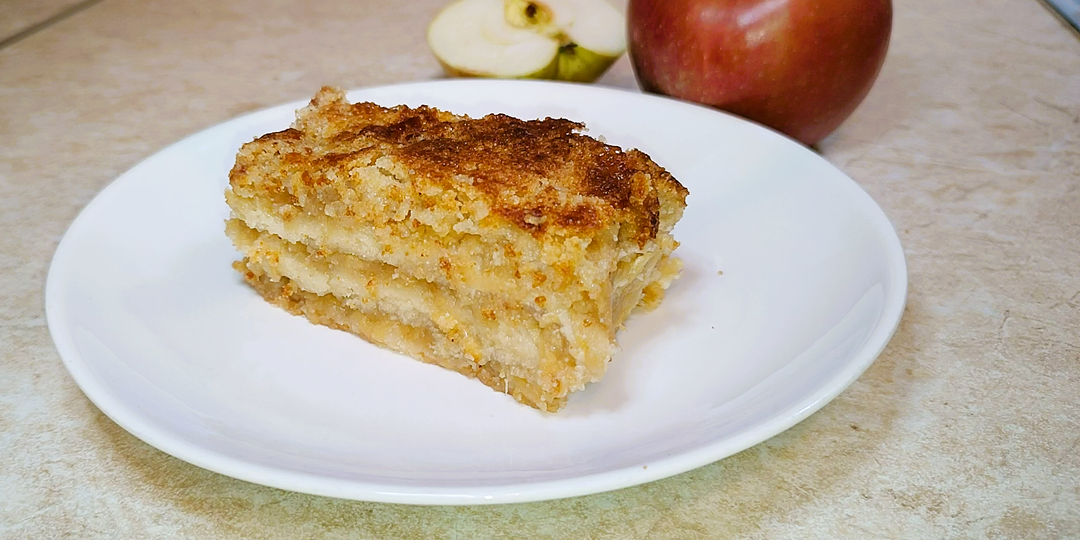 😍 Насыпной яблочный пирог «Три стакана» — тот самый вкус уюта! 💛 (фото пошагово)