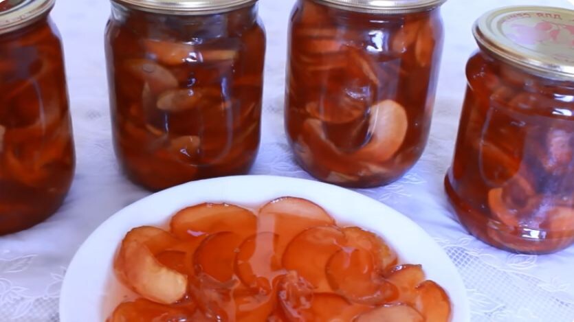 Яблочное варенье с прозрачными дольками: мой метод, который занимает всего пятнадцать минут