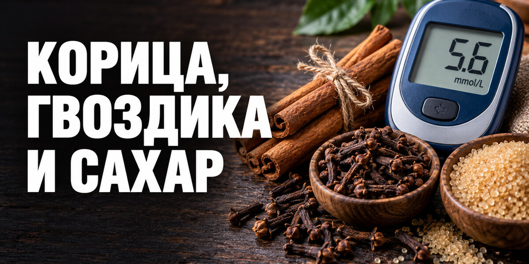 Гвоздика и корица: специи, которые помогают сахару или мешают?
