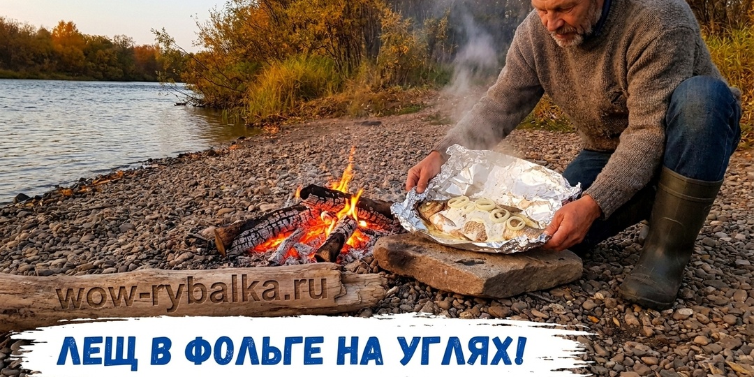 «Забудьте про сухую рыбу и кости»: как запечь леща в фольге на углях, чтобы мясо таяло во рту