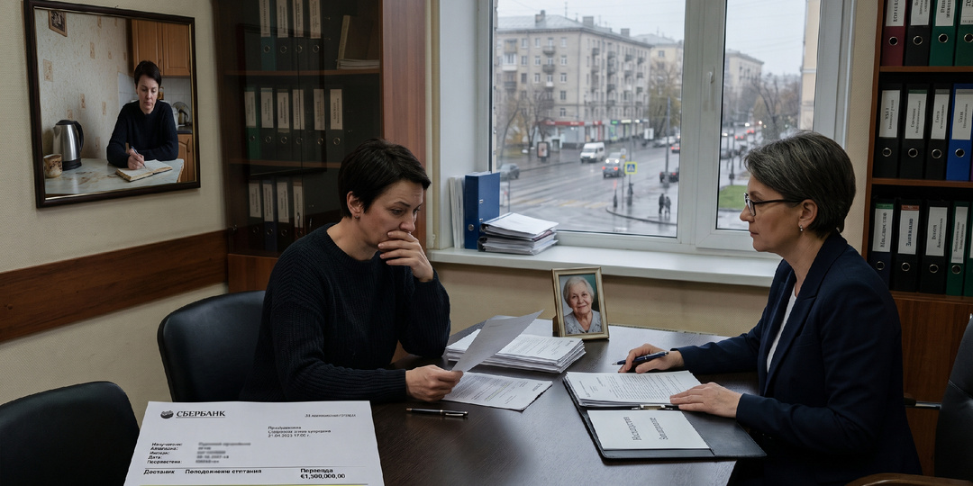 «При разделе маминого наследства я увидела в выписках перевод 680 тысяч. Четыре года назад. На счёт сестры»