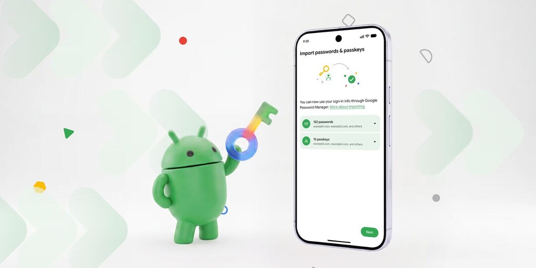 Google упростила переход между менеджерами паролей на Android