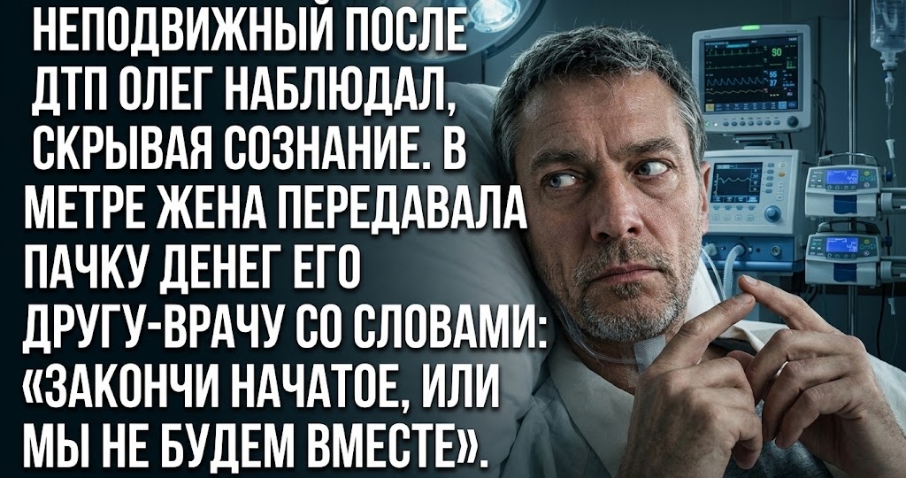 Жена думала, что он ничего не слышит. Он слышал всё — пять месяцев