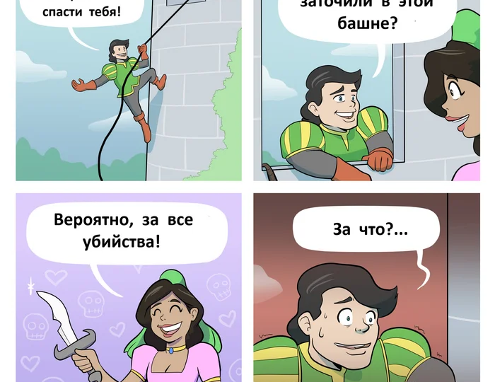 Рики Хокинс и его странный мир в комиксах Inky Rickshaw
