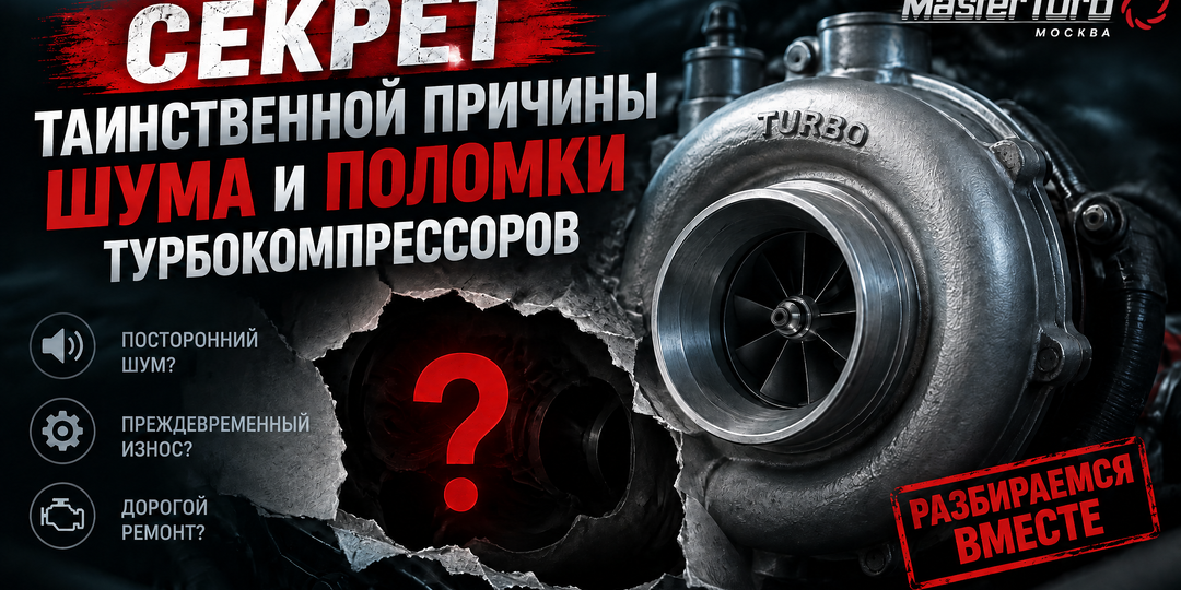 Секрет таинственной причины шума и поломки турбин.