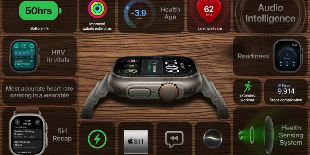 Вышли Apple Watch Ultra 4 - что даёт новый чип и сколько держат заряд