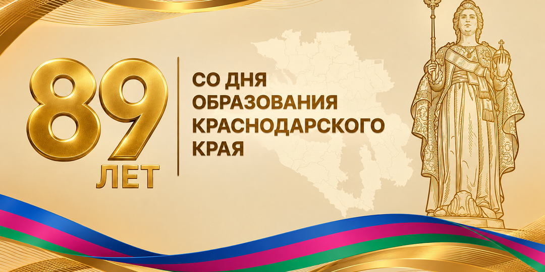 В Краснодаре пройдут мероприятия ко Дню образования Краснодарского края