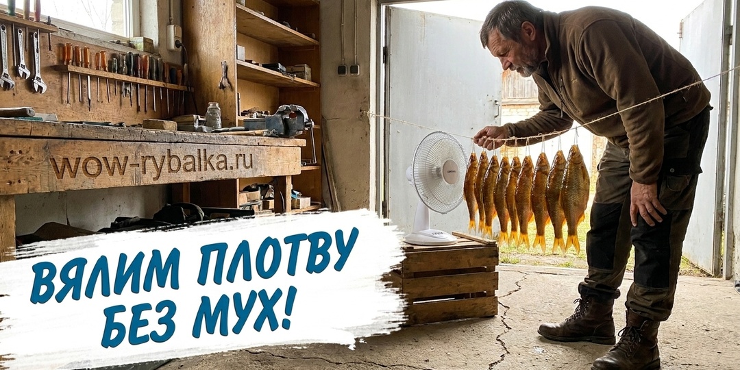«Не стухнет и не покроется плесенью»: как правильно завялить осеннюю плотву в гараже без мух