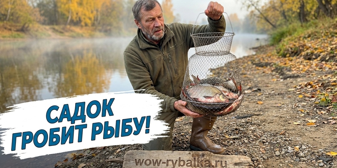 «Вода холодная, а рыба с душком»: почему в сентябре садок часто превращает улов в тухлятину