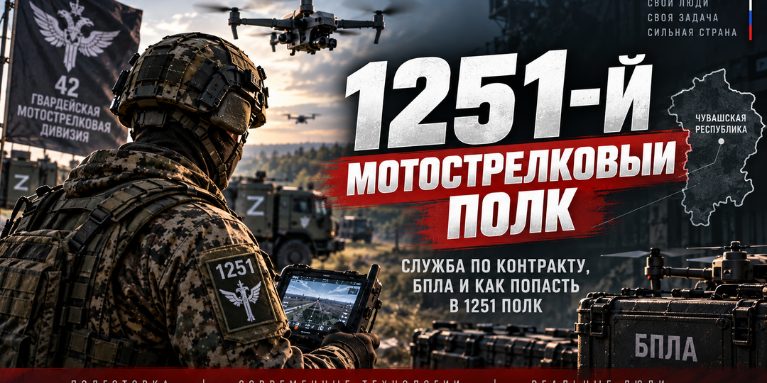 1251-й мотострелковый полк на СВО: служба по контракту, БПЛА и как попасть в 1251 полк
