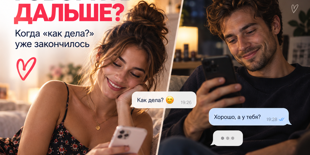 Как поддерживать переписку, если темы закончились: Искусство живого диалога